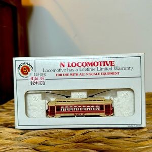 Bachman N locomotive train
